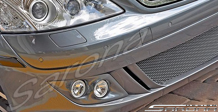Custom Mercedes S Class  Sedan Front Bumper (2007 - 2012) - $980.00 (Part #MB-089-FB)
